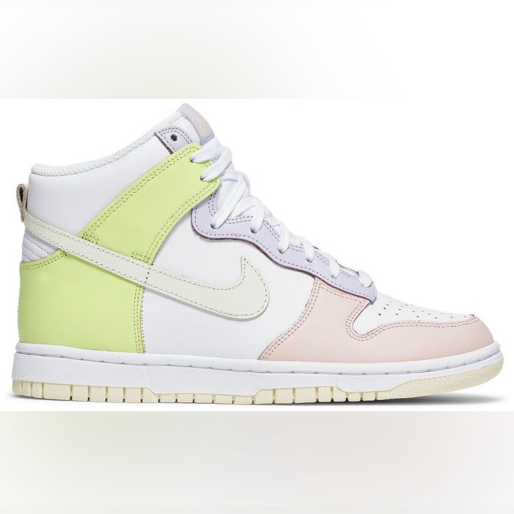 Women’s Nike Dunk High Cashmere - Light Lemon Twist